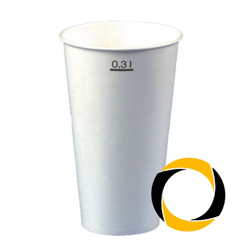 Laminierbecher 300ml Pappe, Einweg-Mischbecher